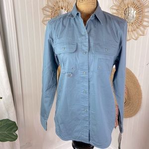 NWT Ralph Lauren Balmoral Utility Shirt Top Sz M